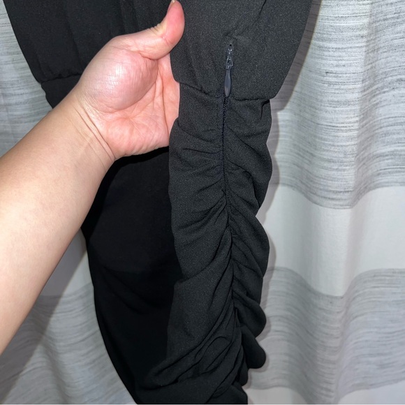 Abercrombie & Fitch Ruched Knit Mini Dress - Picture 11 of 11